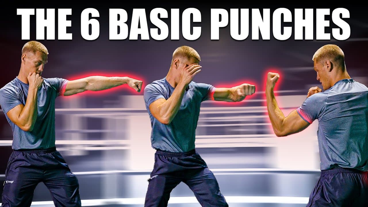 Boxing Punches 1-6 Explained: Perfect Technique for Beginners